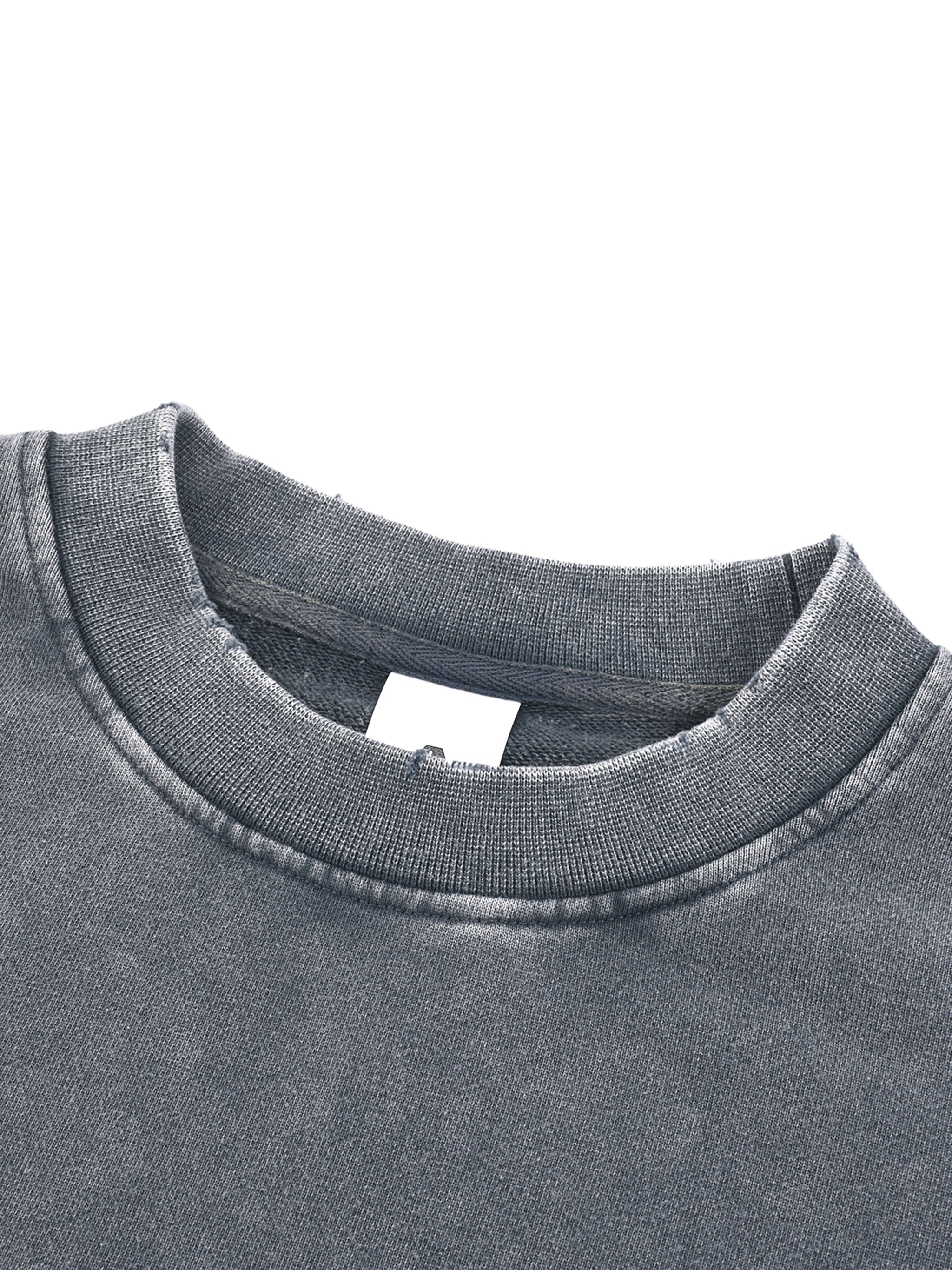Women's Chrome HD Snow Washed Raw Edge Cropped Sweatshirt