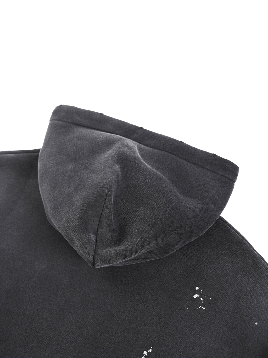 Men's Chrome HD Vintage Washed Frayed Fleece Hoodie