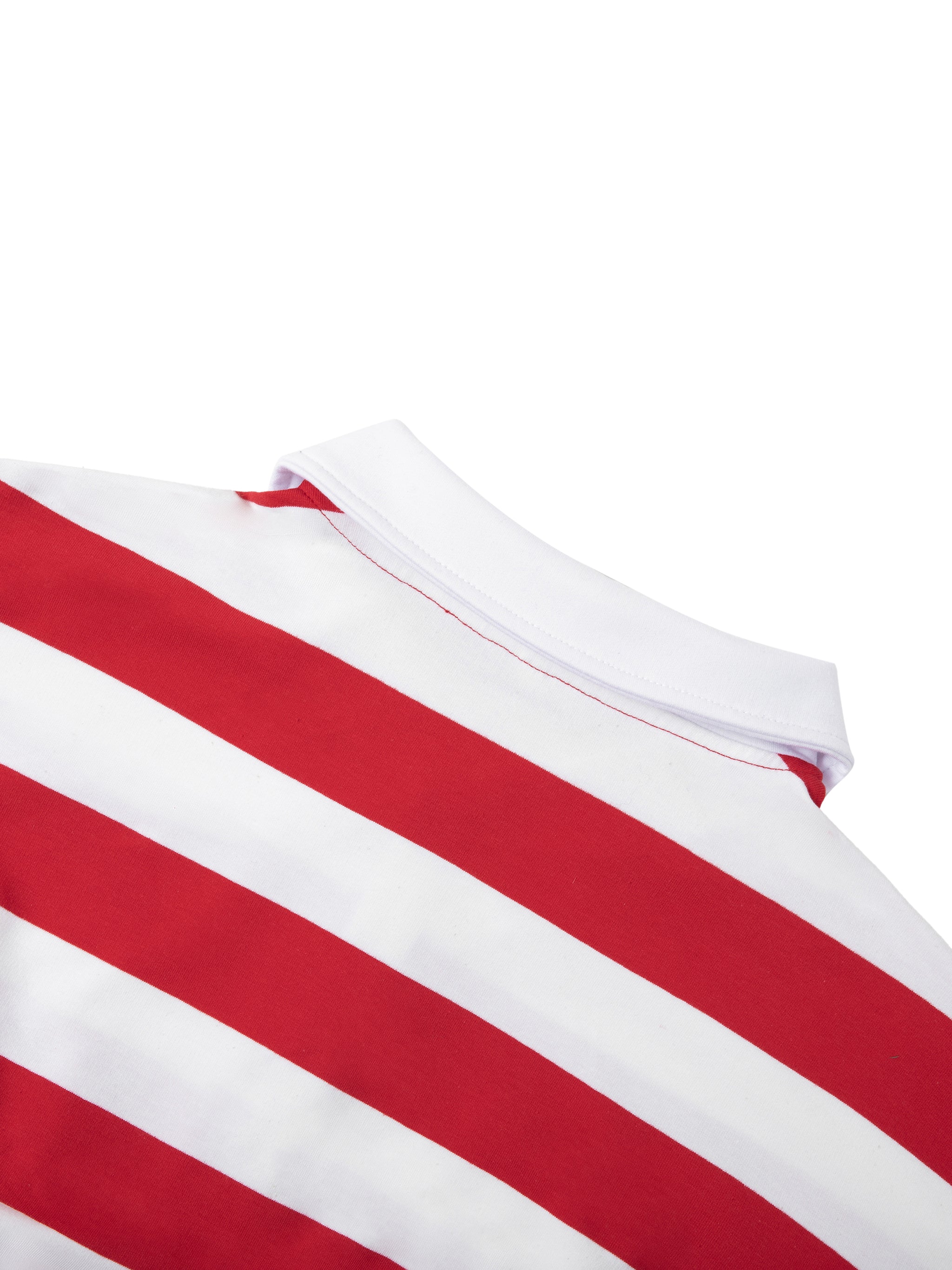 HSTL til I Die Color Block Stripe Polo Shirt