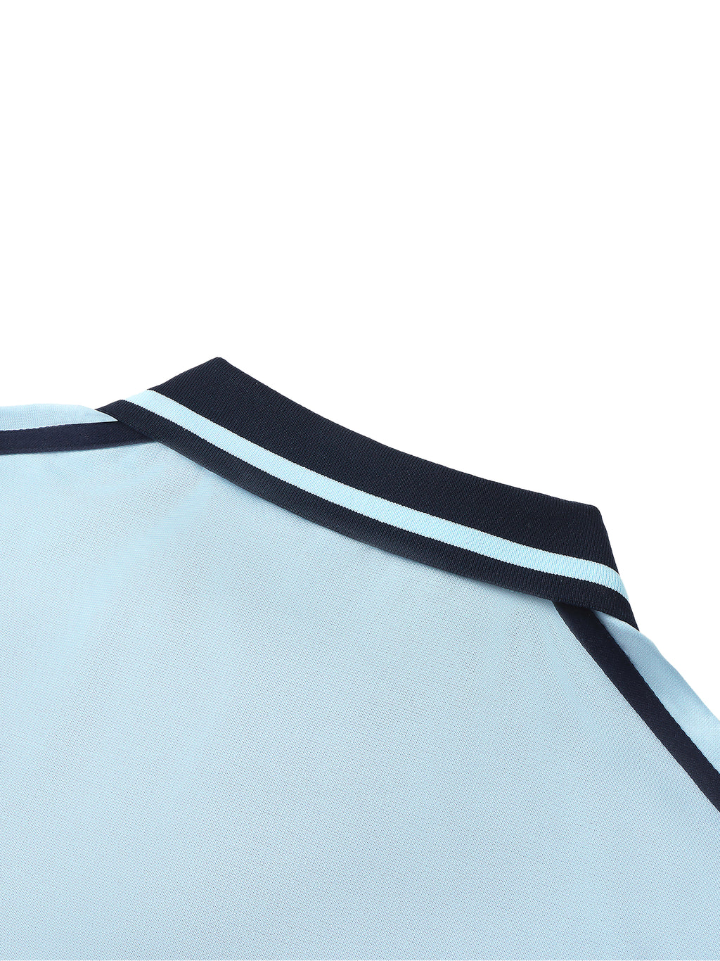 Unisex Contrast Piping Polo Shirt